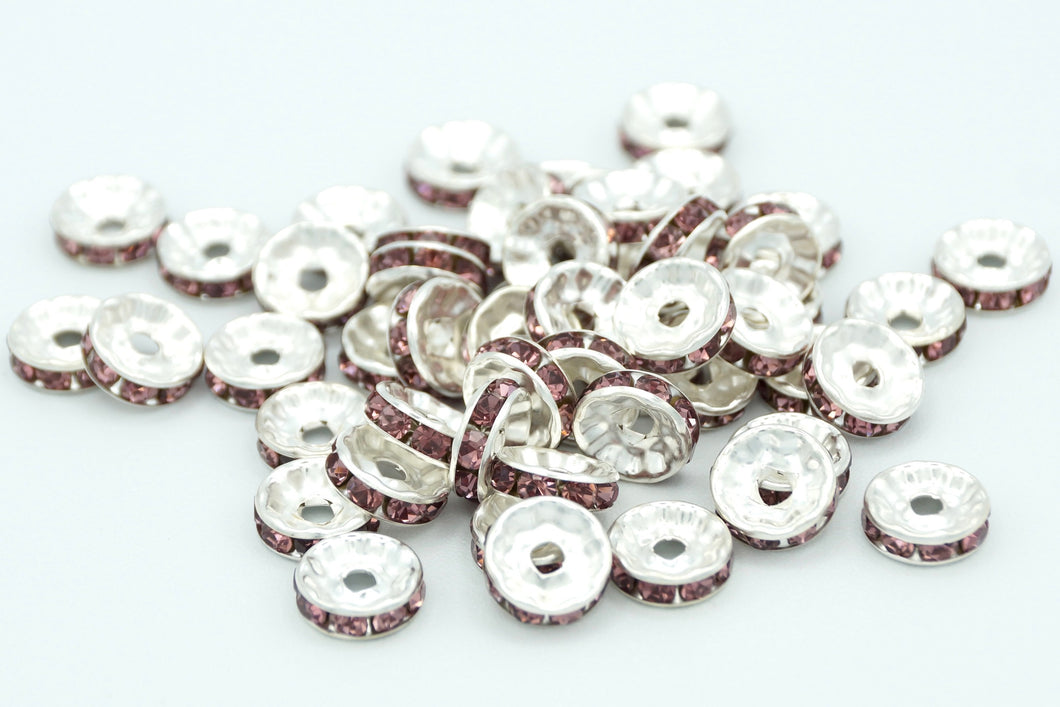 Mauve Rhinestone (Metal)