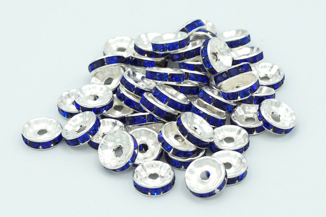 Blue Rhinestone (Metal)