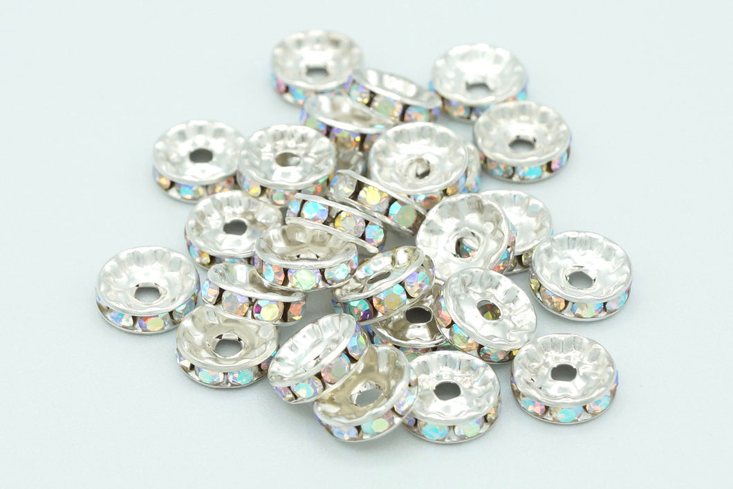 Iridescent Rhinestone (Metal)