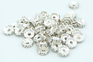 Silver Rhinestone (Metal)