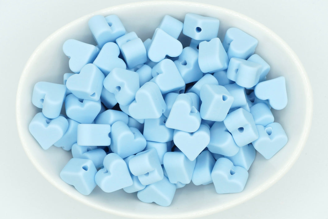 Powder Blue (14mm Heart)